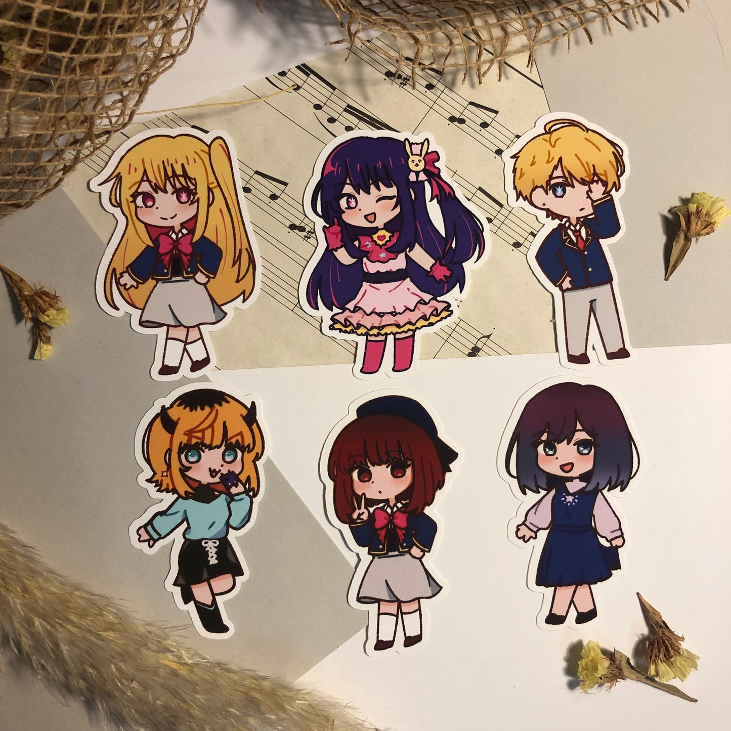 Oshi no Ko Stickers
