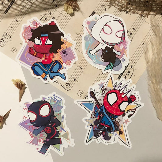 Spiderverse JUMP Stickers