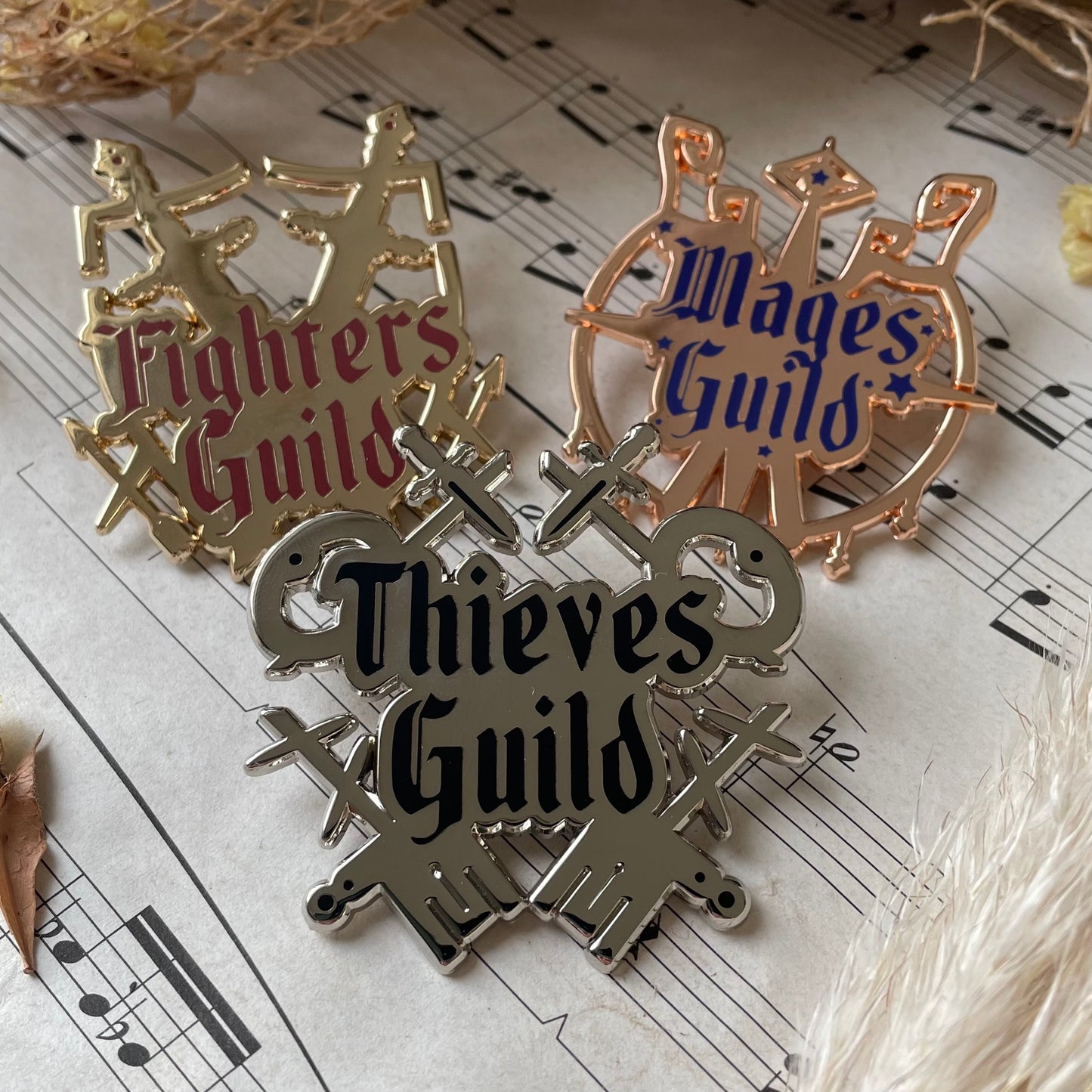 Guild Enamel Pins
