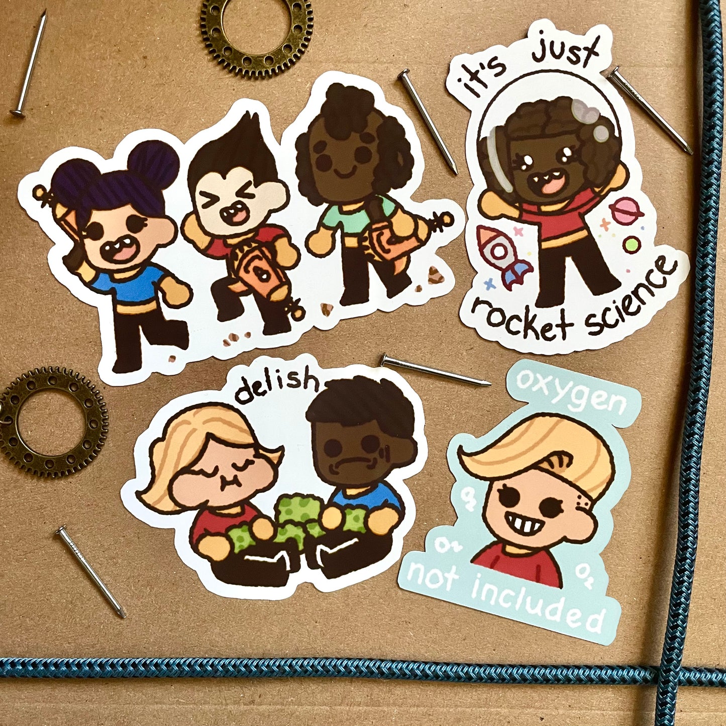 Oxygen Not Included Stickers