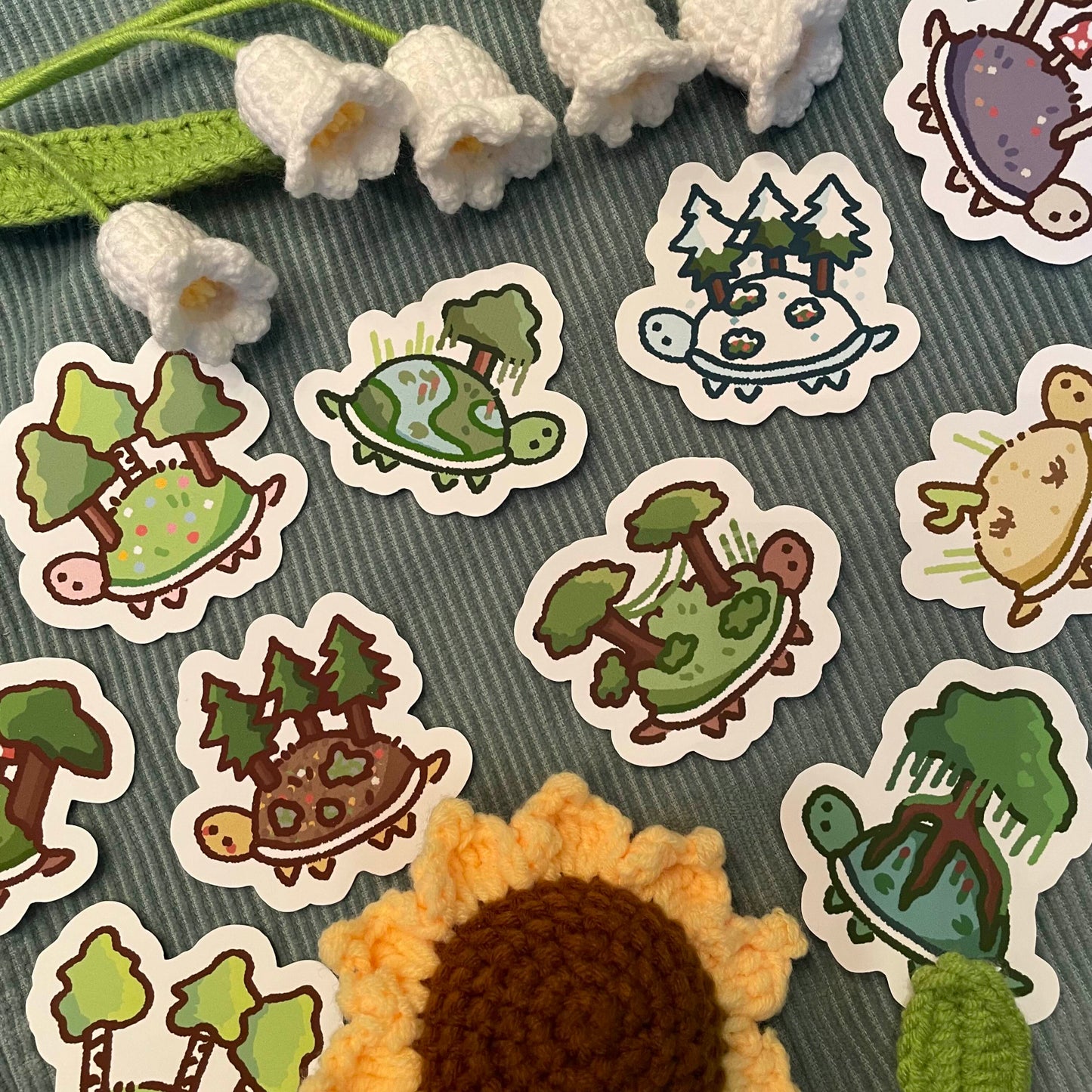 Tortoise Biome Stickers