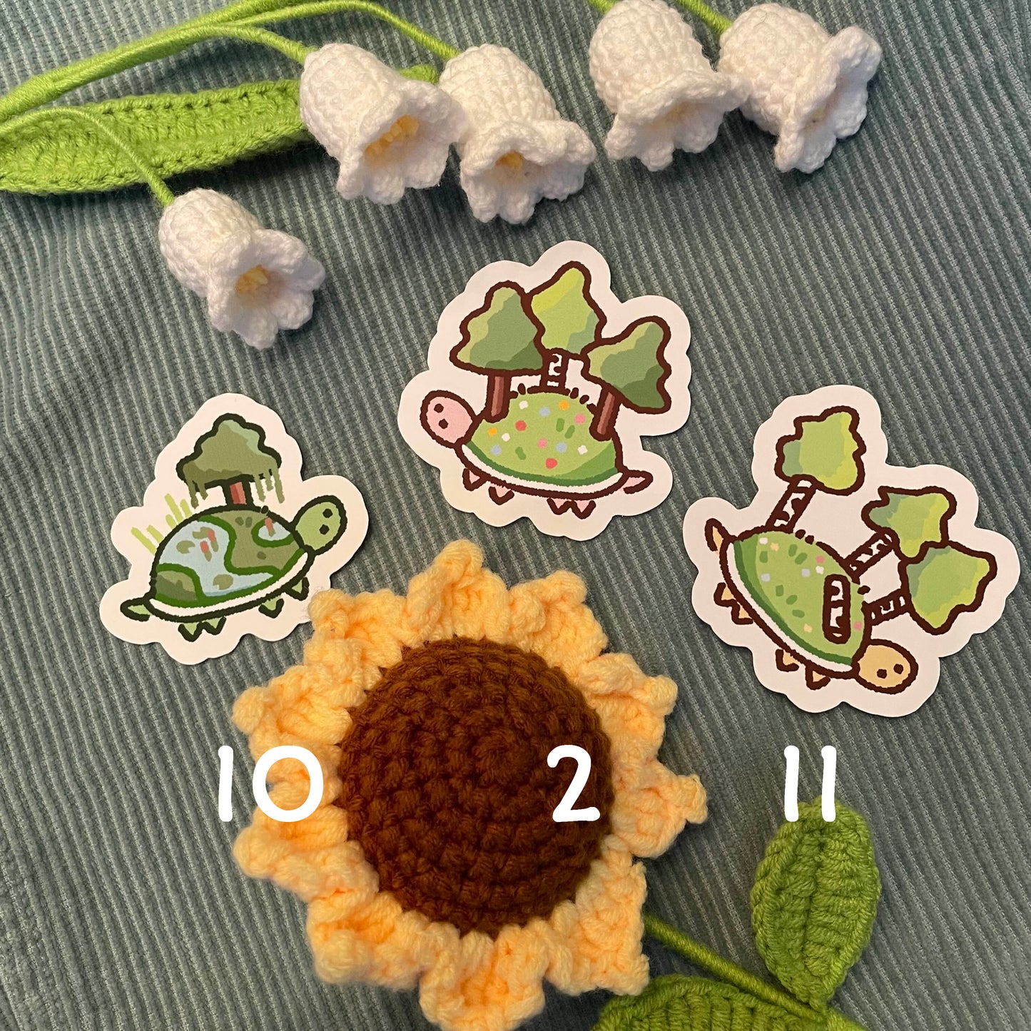 Tortoise Biome Stickers