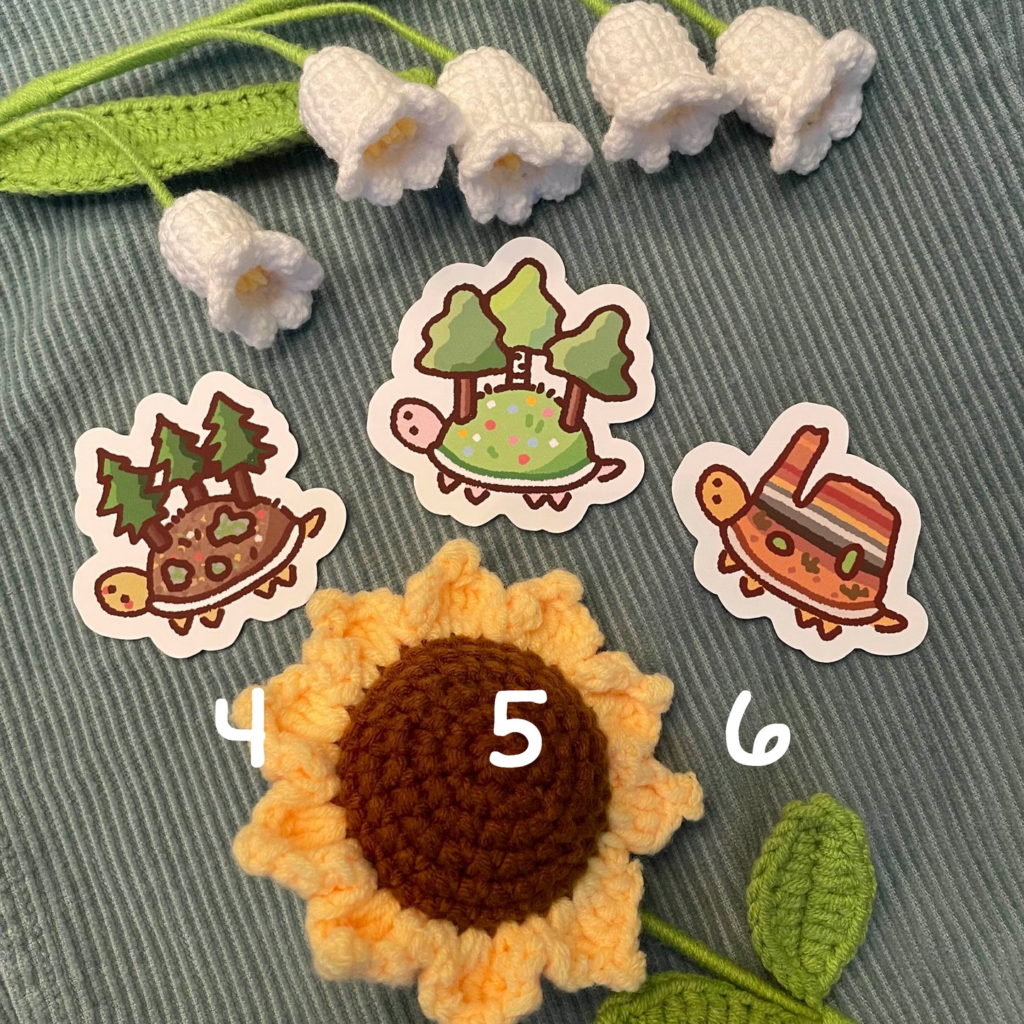 Tortoise Biome Stickers