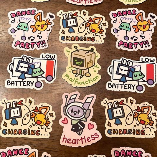 Useless Robot Stickers