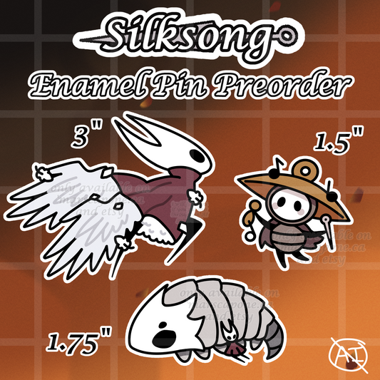 Silksong Enamel Pin PREORDERS