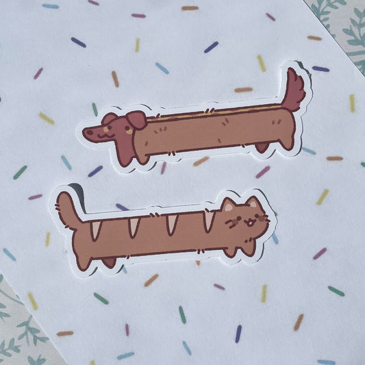 Cat and Dog Stickers