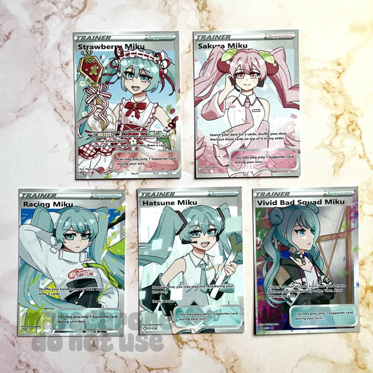 Miku Trainer Card Gacha